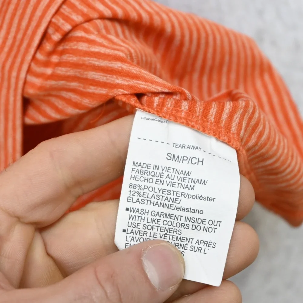 Under Armour 1/4‎ Zip Golf Jacket Mens Small Orange Loose Pullover Lightweight